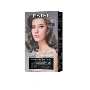 ESTEL Color signature краска д/волос стойкая крем-гель т.6/71 коричневый перламутр                 